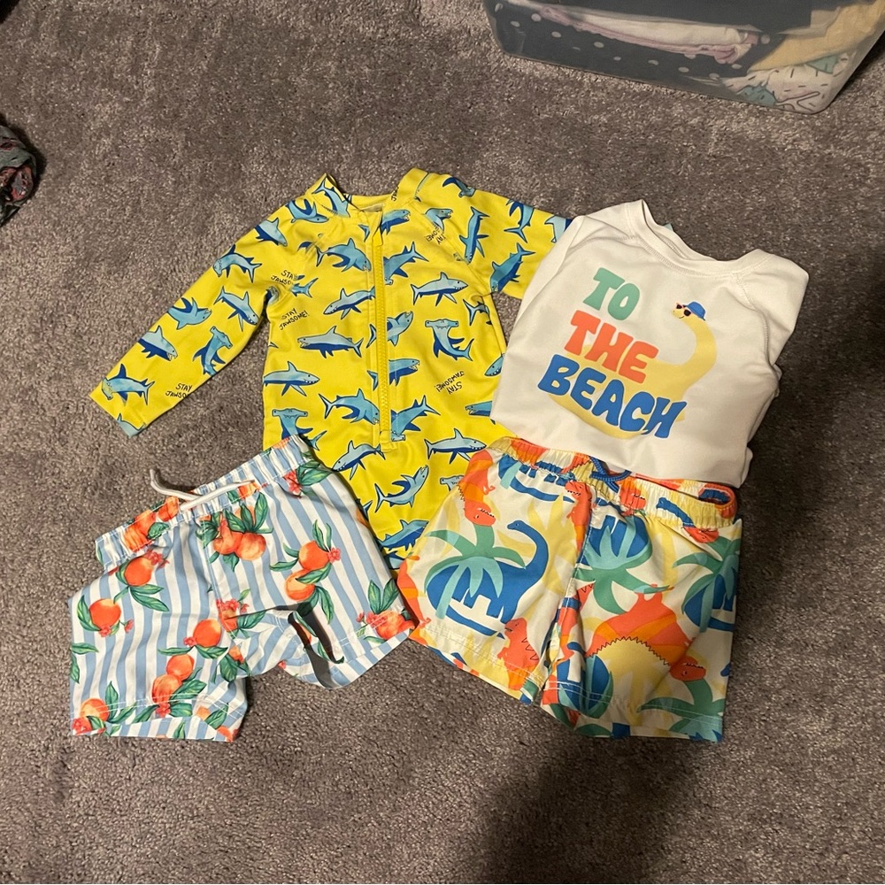 Old Navy Baby swimsuit bundle